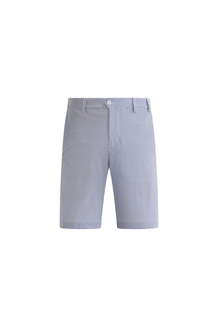 WHITE-NAVY WEAVE