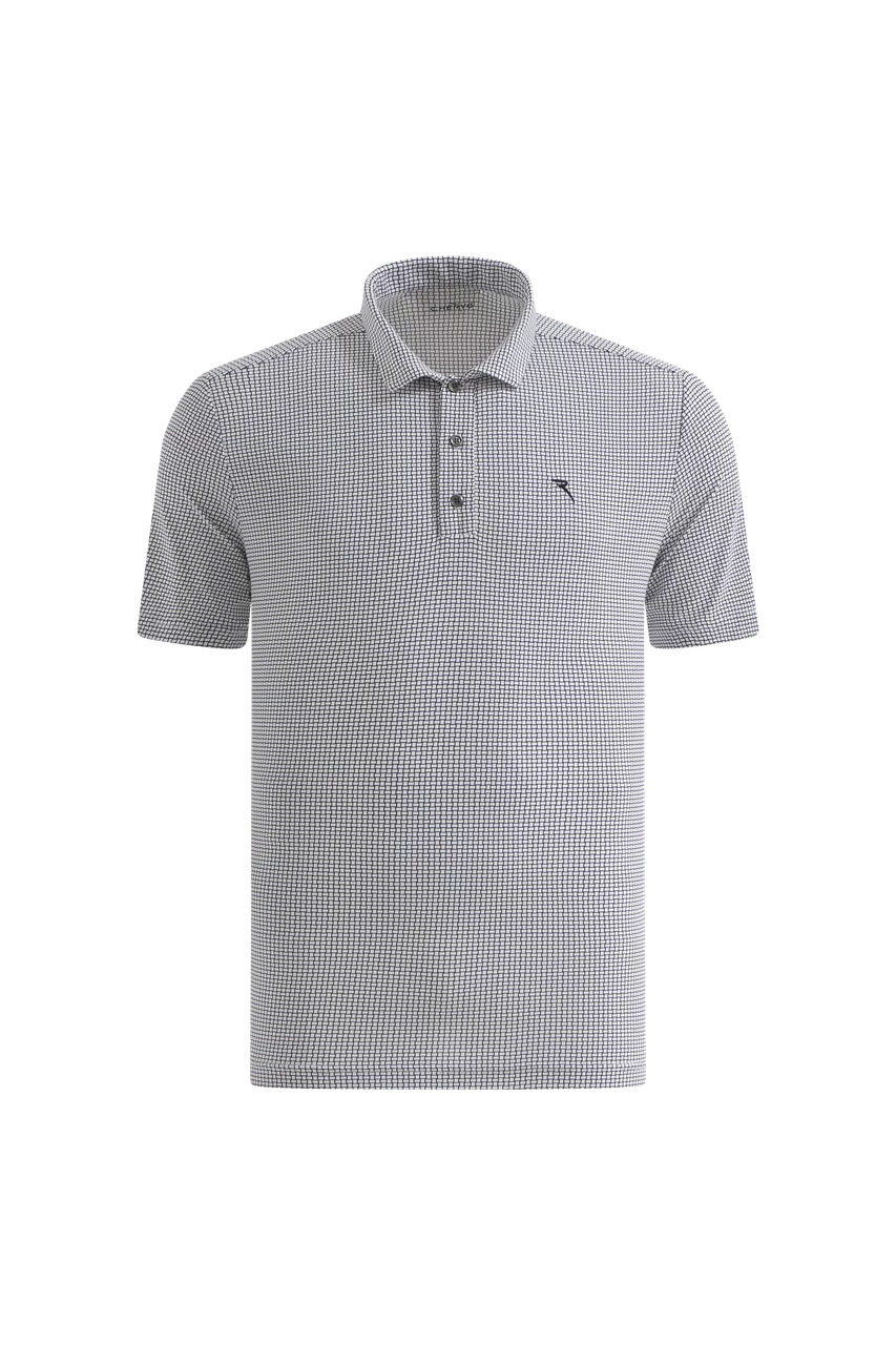 WHITE-NAVY WEAVE